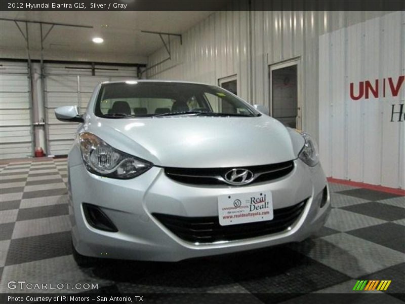 Silver / Gray 2012 Hyundai Elantra GLS