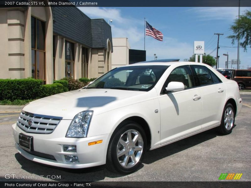 White Diamond / Cashmere 2007 Cadillac STS V6