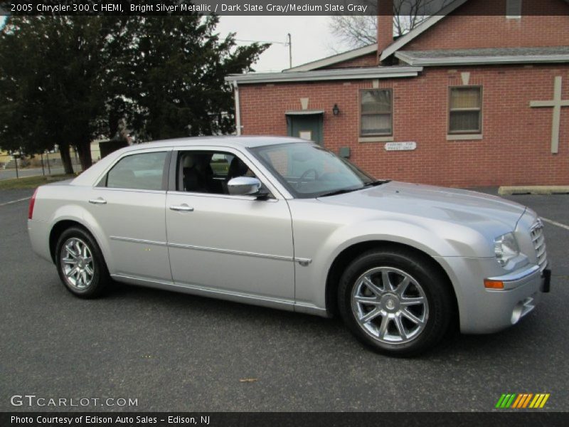 Bright Silver Metallic / Dark Slate Gray/Medium Slate Gray 2005 Chrysler 300 C HEMI