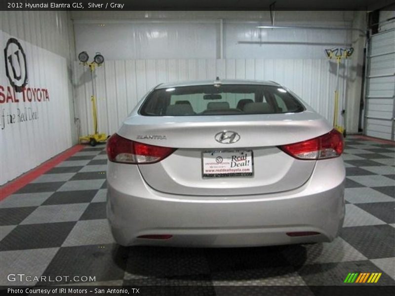 Silver / Gray 2012 Hyundai Elantra GLS