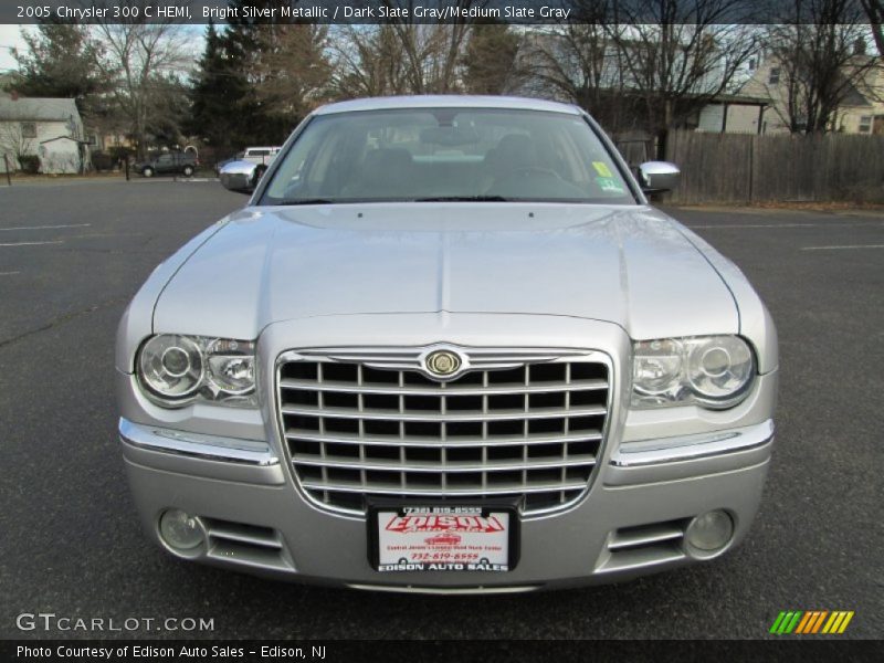 Bright Silver Metallic / Dark Slate Gray/Medium Slate Gray 2005 Chrysler 300 C HEMI