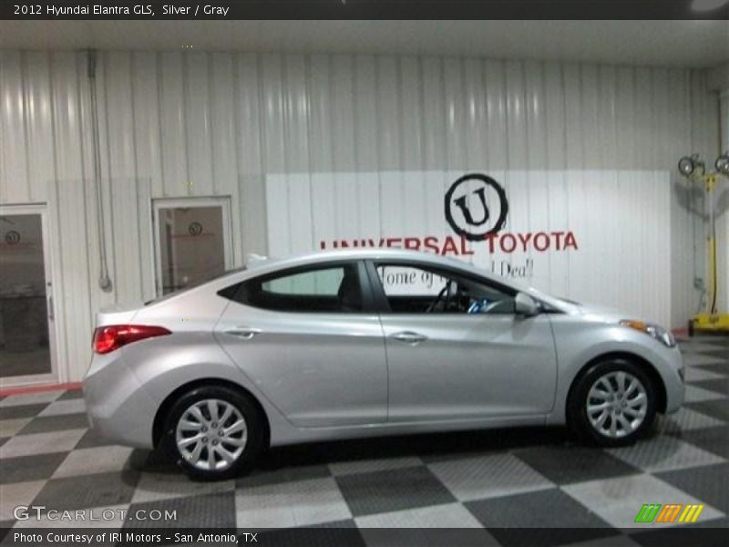 Silver / Gray 2012 Hyundai Elantra GLS