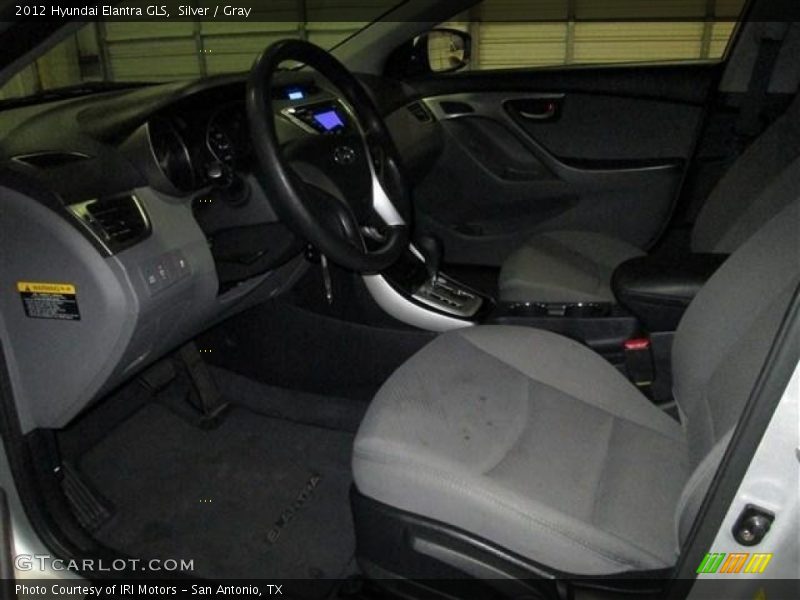 Silver / Gray 2012 Hyundai Elantra GLS