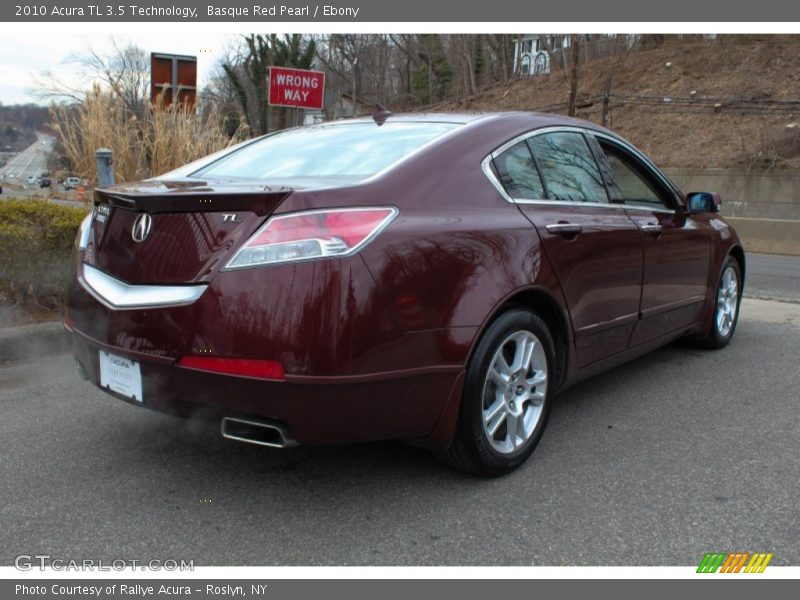 Basque Red Pearl / Ebony 2010 Acura TL 3.5 Technology