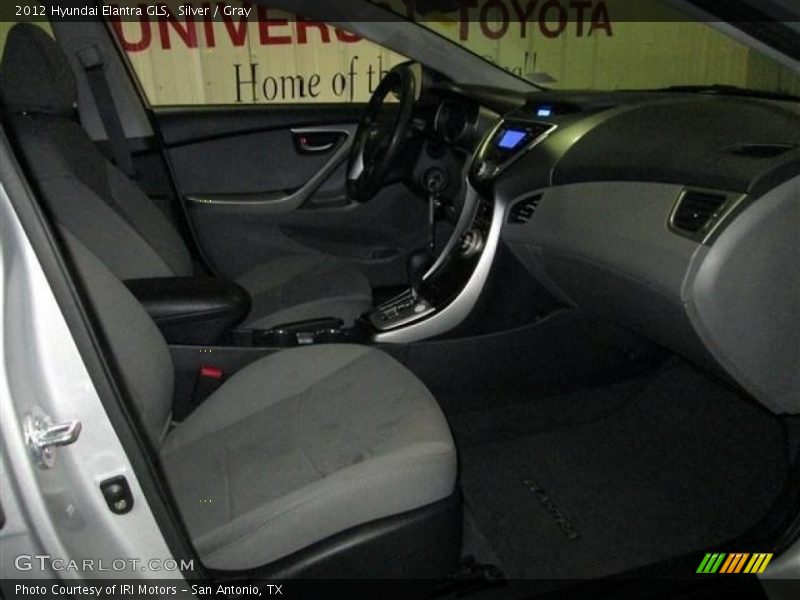 Silver / Gray 2012 Hyundai Elantra GLS