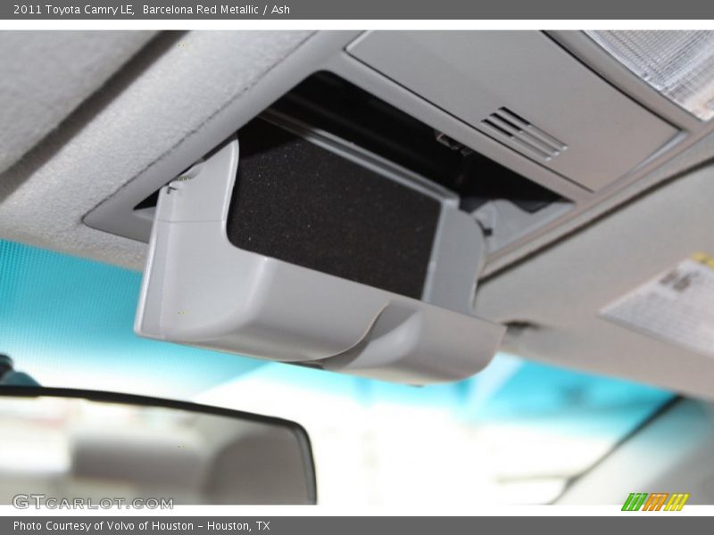 Barcelona Red Metallic / Ash 2011 Toyota Camry LE