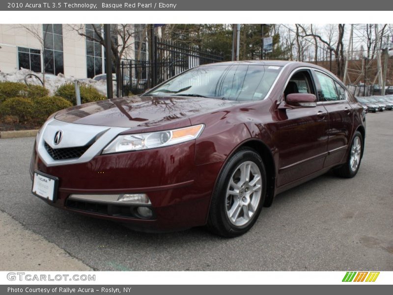 Basque Red Pearl / Ebony 2010 Acura TL 3.5 Technology