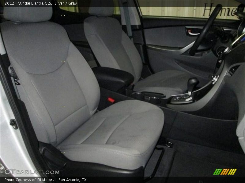 Silver / Gray 2012 Hyundai Elantra GLS