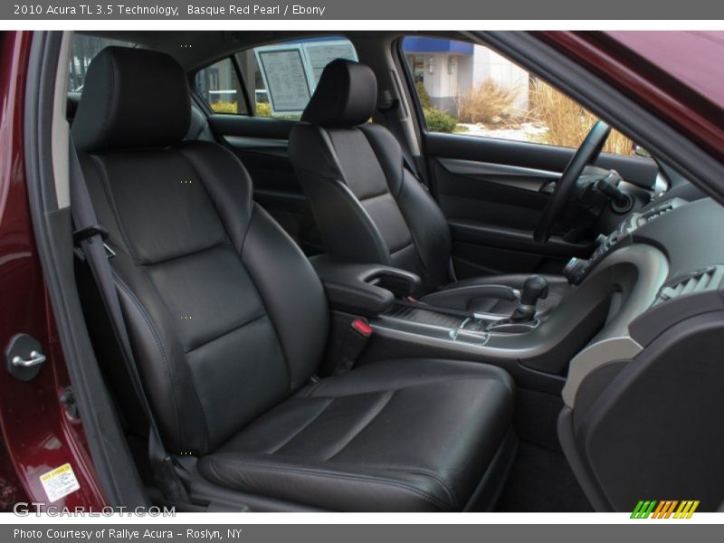 Basque Red Pearl / Ebony 2010 Acura TL 3.5 Technology