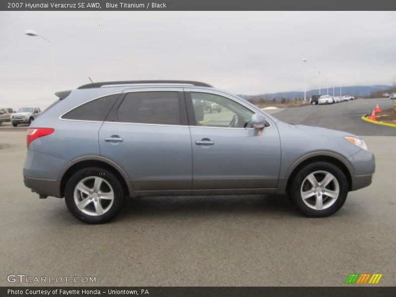 Blue Titanium / Black 2007 Hyundai Veracruz SE AWD