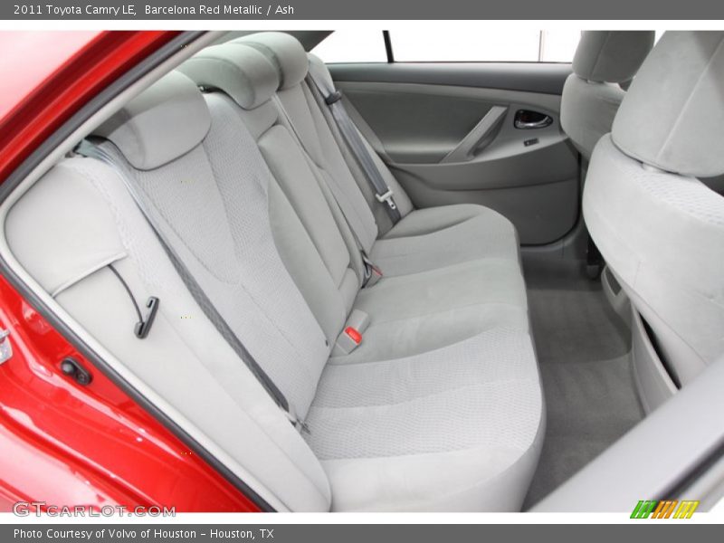 Rear Seat of 2011 Camry LE