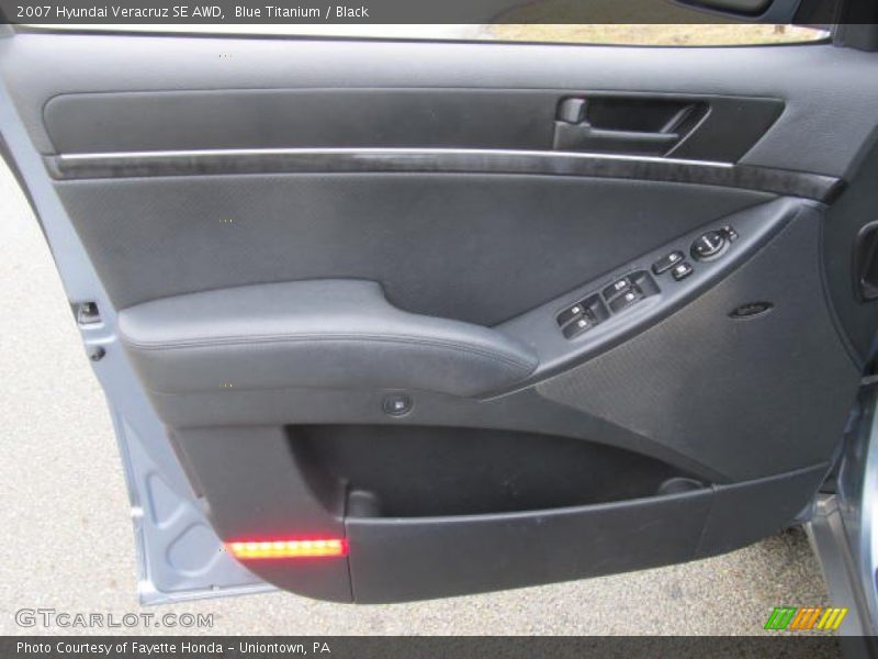 Blue Titanium / Black 2007 Hyundai Veracruz SE AWD