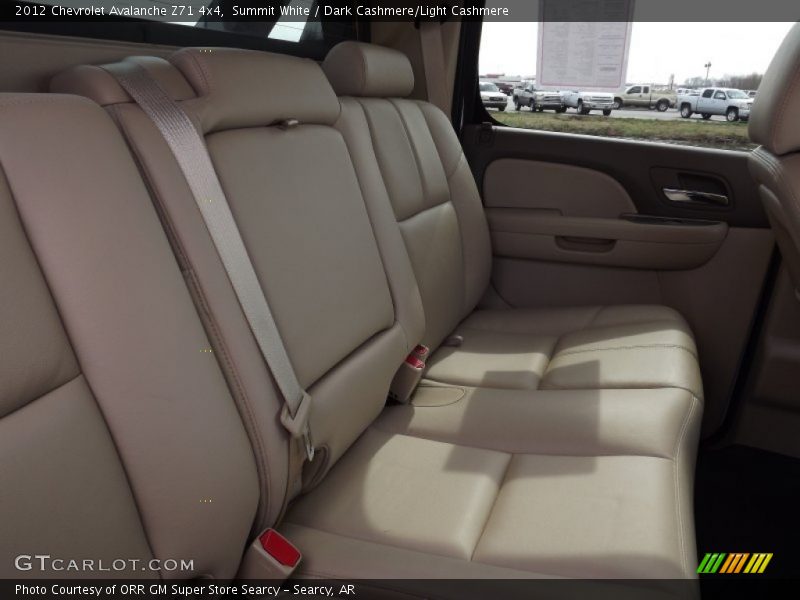 Summit White / Dark Cashmere/Light Cashmere 2012 Chevrolet Avalanche Z71 4x4