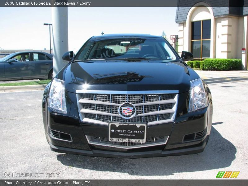 Black Raven / Ebony 2008 Cadillac CTS Sedan