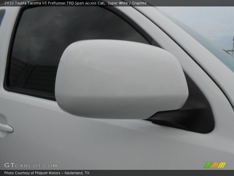Super White / Graphite 2010 Toyota Tacoma V6 PreRunner TRD Sport Access Cab