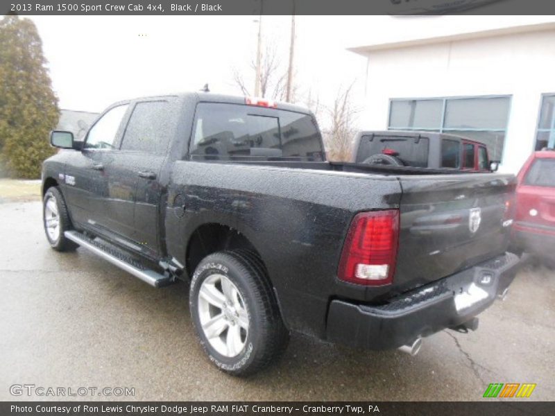 Black / Black 2013 Ram 1500 Sport Crew Cab 4x4