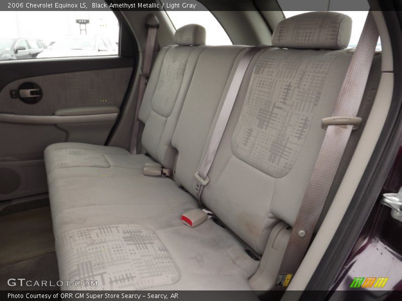 Rear Seat of 2006 Equinox LS