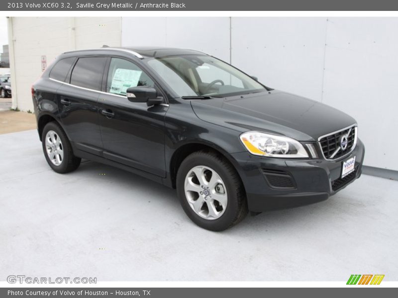 Saville Grey Metallic / Anthracite Black 2013 Volvo XC60 3.2