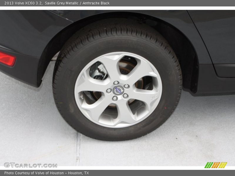 Saville Grey Metallic / Anthracite Black 2013 Volvo XC60 3.2
