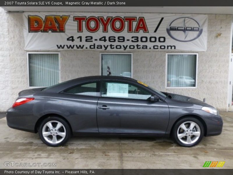 Magnetic Gray Metallic / Dark Stone 2007 Toyota Solara SLE V6 Coupe
