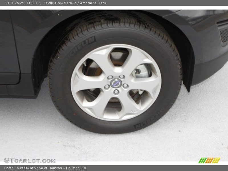 Saville Grey Metallic / Anthracite Black 2013 Volvo XC60 3.2