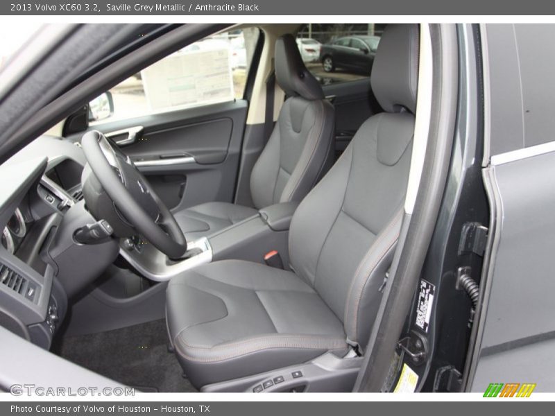 Saville Grey Metallic / Anthracite Black 2013 Volvo XC60 3.2