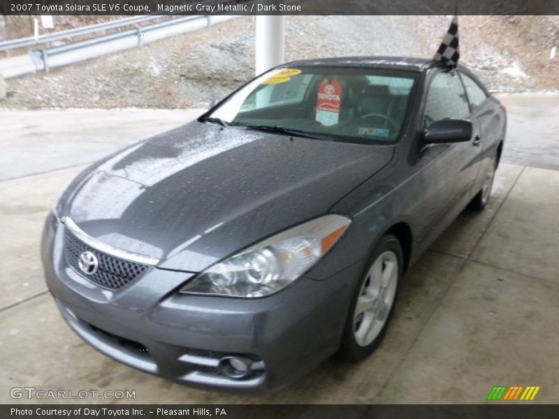 Magnetic Gray Metallic / Dark Stone 2007 Toyota Solara SLE V6 Coupe