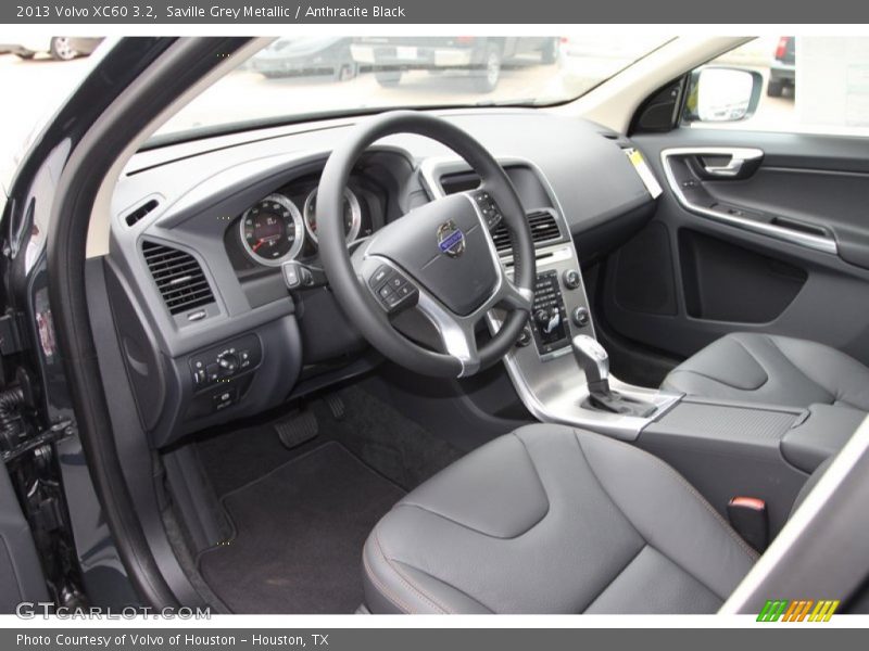 Saville Grey Metallic / Anthracite Black 2013 Volvo XC60 3.2