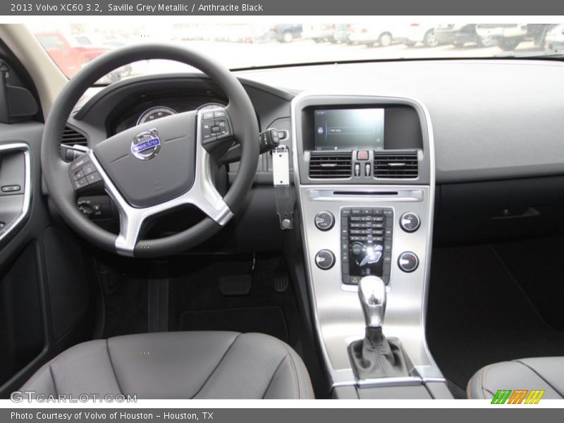 Saville Grey Metallic / Anthracite Black 2013 Volvo XC60 3.2