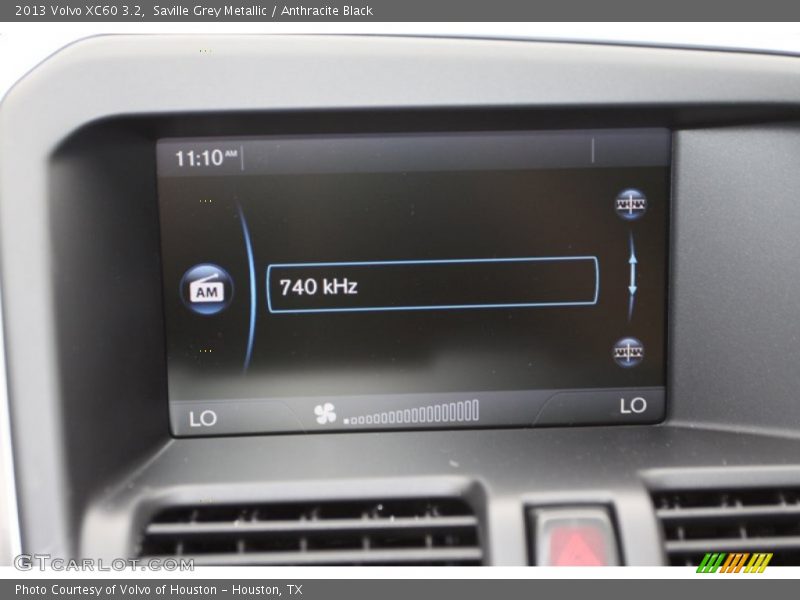 Saville Grey Metallic / Anthracite Black 2013 Volvo XC60 3.2