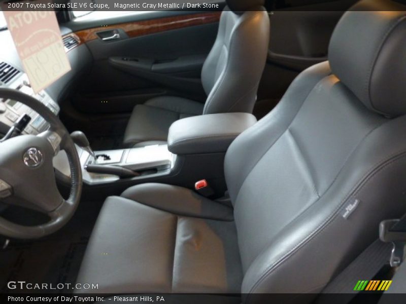 Magnetic Gray Metallic / Dark Stone 2007 Toyota Solara SLE V6 Coupe