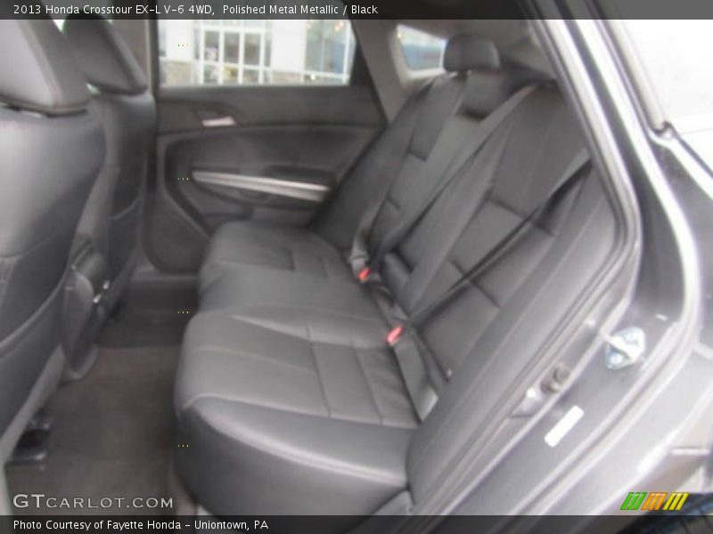 Rear Seat of 2013 Crosstour EX-L V-6 4WD