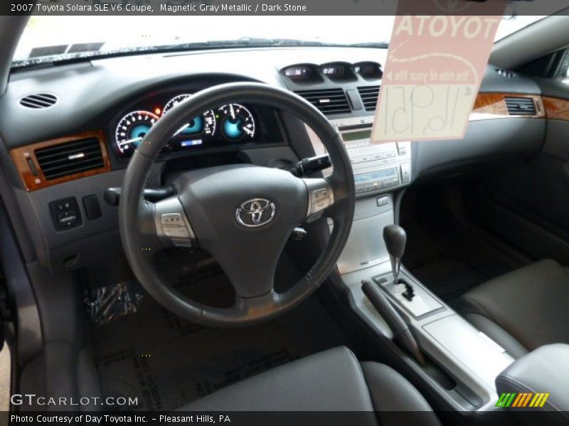 Magnetic Gray Metallic / Dark Stone 2007 Toyota Solara SLE V6 Coupe