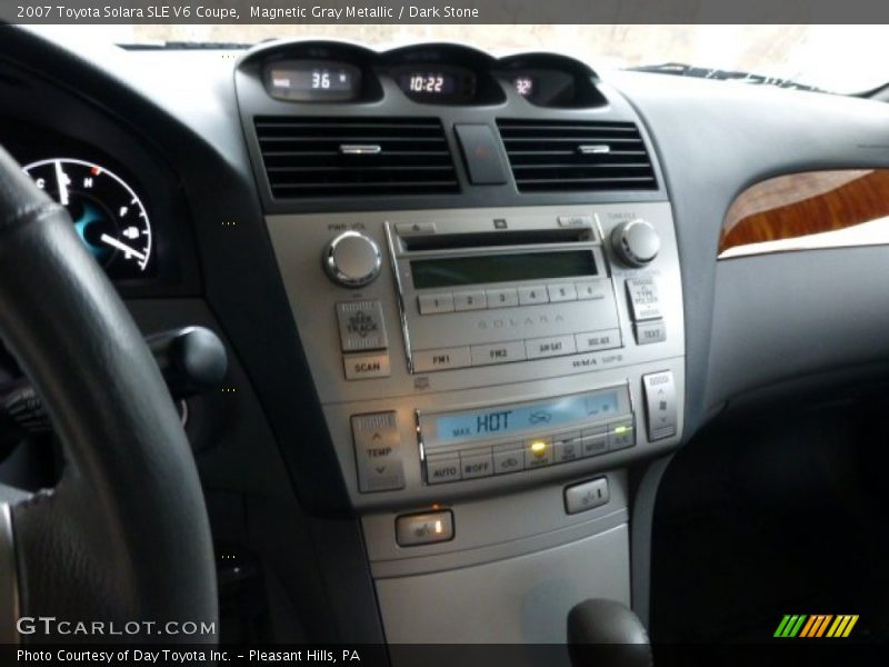 Magnetic Gray Metallic / Dark Stone 2007 Toyota Solara SLE V6 Coupe
