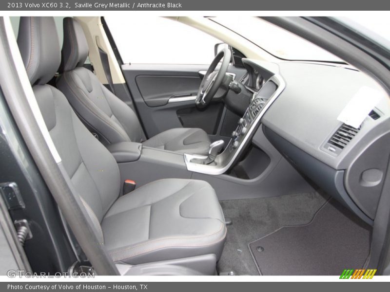 Saville Grey Metallic / Anthracite Black 2013 Volvo XC60 3.2