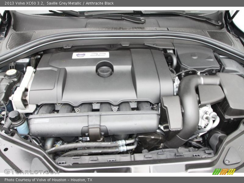 Saville Grey Metallic / Anthracite Black 2013 Volvo XC60 3.2