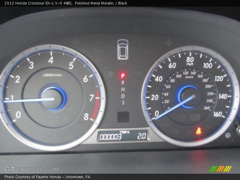 2013 Crosstour EX-L V-6 4WD EX-L V-6 4WD Gauges