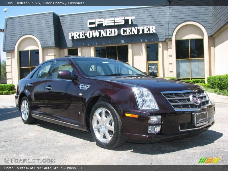 Black Cherry / Cashmere 2009 Cadillac STS V6