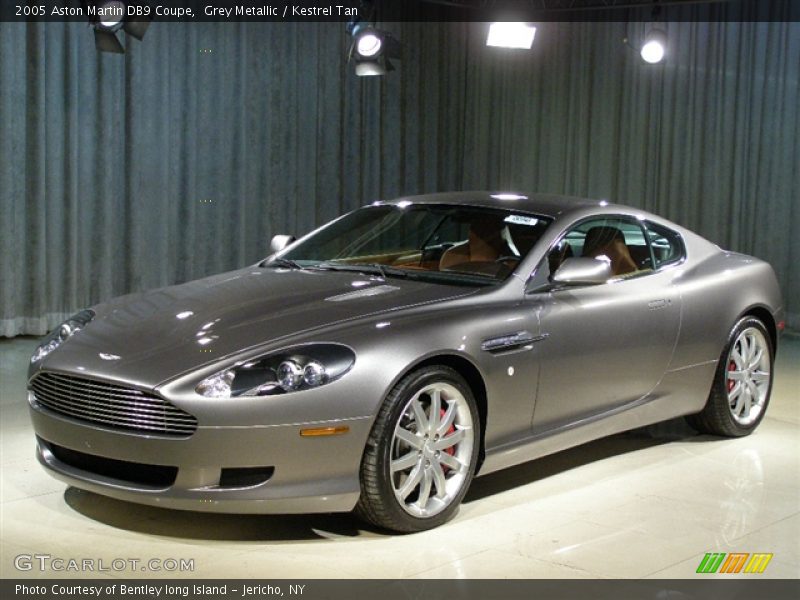 Grey Metallic / Kestrel Tan 2005 Aston Martin DB9 Coupe