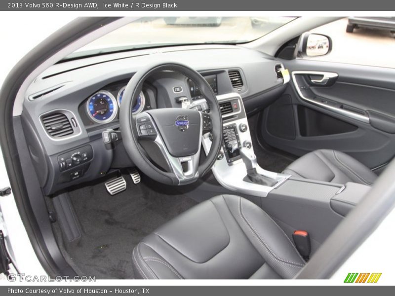  2013 S60 R-Design AWD R Design Black Interior