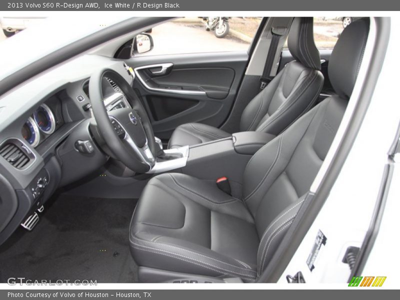 Front Seat of 2013 S60 R-Design AWD