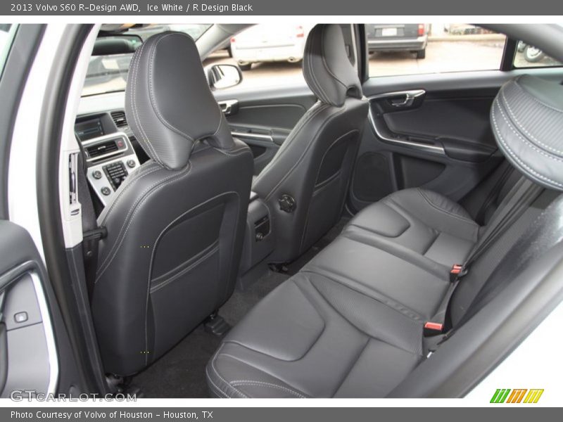 Rear Seat of 2013 S60 R-Design AWD