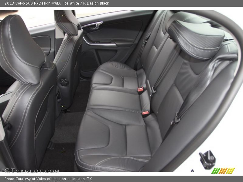 Rear Seat of 2013 S60 R-Design AWD