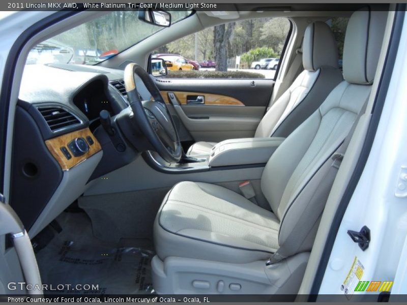 Front Seat of 2011 MKX AWD