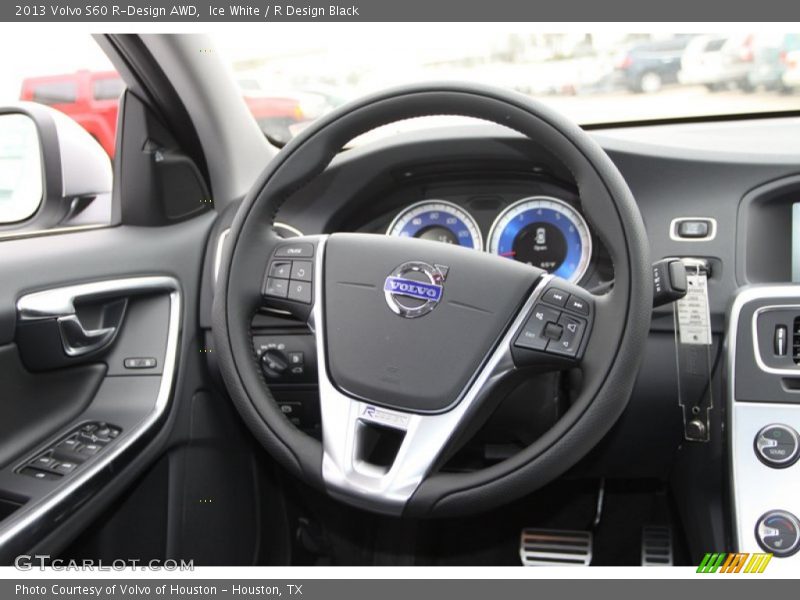  2013 S60 R-Design AWD Steering Wheel