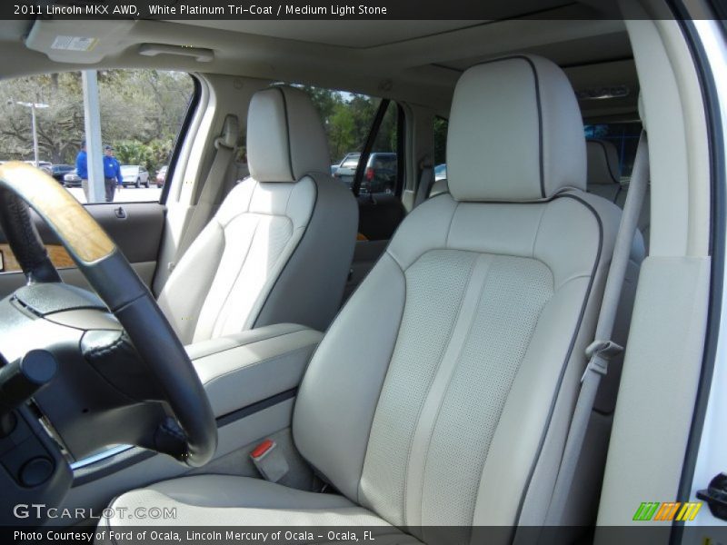 Front Seat of 2011 MKX AWD