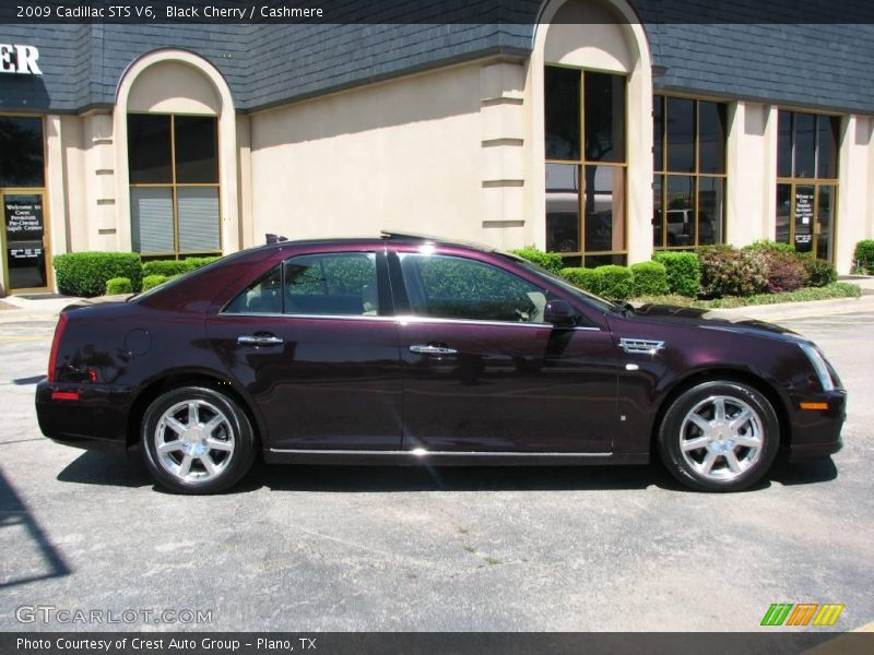 Black Cherry / Cashmere 2009 Cadillac STS V6