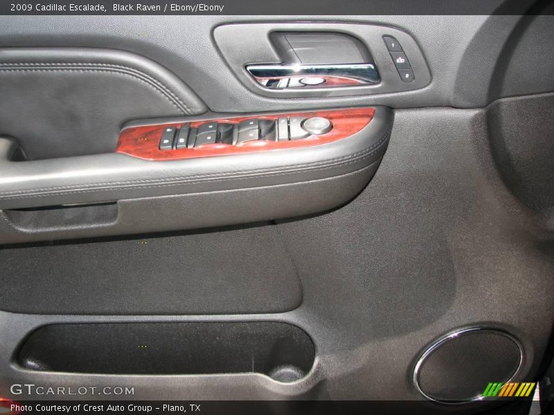 Black Raven / Ebony/Ebony 2009 Cadillac Escalade