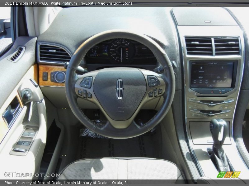 Dashboard of 2011 MKX AWD