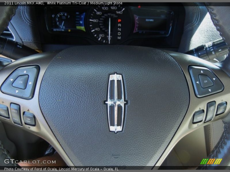 Controls of 2011 MKX AWD